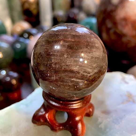 🔥SALE🔥 Garden Quartz Crystal Mini Sphere!  Video! - Picture 1 of 5